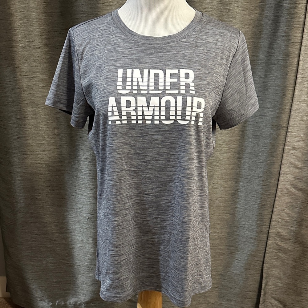 Under Armour Women's Heathered Gray Tee